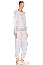 view 2 of 3 Westport Long Sleeve PJ Set in Lavender & Stars