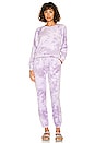 view 1 of 3 CONJUNTO PIJAMA LUSH in Lavender Tie Dye