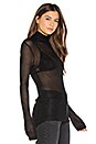 view 2 of 4 Lightweight Turtleneck Sweater in Black