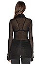 view 3 of 4 Lightweight Turtleneck Sweater in Black