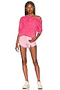 view 5 of 5 Paradise Sweatshirt in Hibiscus