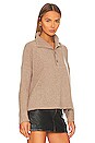 view 2 of 4 Nora Cashmere Sweater in Heather Toast