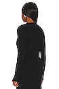 view 3 of 4 Johari Wrap Sweater in Black