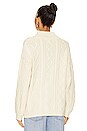 view 3 of 4 СВИТЕР С ВОРОТНИКОМ НА МОЛНИИ DAKOTA in White Sand