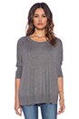 view 1 of 3 Cashmere Blend Sweater in Charcoal