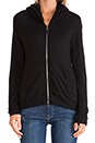 view 5 of 5 Zip Hoodie in Black