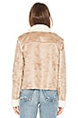 view 3 of 4 Delancey Faux Fur Jacket in Champagne