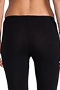 view 6 of 6 Modal Lycra Cropped Legging in Black