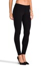view 2 of 6 French Terry Leggings in Black
