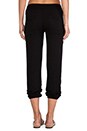 view 3 of 6 Soft Melange French Terry Sweatpant in Black