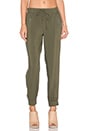 view 1 of 3 Rayon Voile Jogger Pant in Dusty Olive