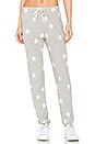 view 1 of 4 Ashbury Star Print Sweatpant in Heather Grey