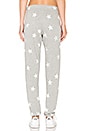 view 3 of 4 Ashbury Star Print Sweatpant in Heather Grey