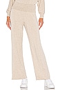 view 1 of 4 PANTALON LARGE in Heather Oatmeal