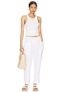 view 4 of 4 Gia Pant in White