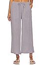 view 1 of 4 Kit Gauze Palazzo Pant in Oyster