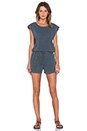 view 4 of 4 Slub Active Romper in Lead