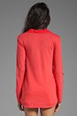 view 2 of 4 Shirting Collar Top in Bonfire