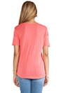 view 3 of 4 T-SHIRT in Coral Pink