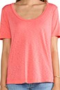 view 4 of 4 T-SHIRT in Coral Pink