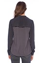 view 3 of 4 Long Sleeve Top in Gunmetal