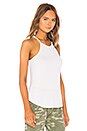 view 2 of 4 Marina High Neck Tank in White