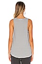 view 3 of 4 Maxwell Tank in Charcoal & Off White