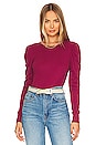 view 1 of 4 Ingrid Long Sleeve Top in Mulberry