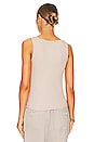 view 3 of 4 Chiara Tank in Fawn