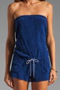 view 5 of 5 Circus Terry Cover Up Romper in Navy