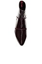 view 4 of 5 BOTTINES CUIR VERNIS RINA in Bordeau