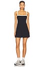 view 1 of 4 Monah Rigor Dress in Black & White