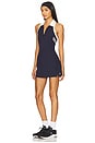 view 2 of 3 Austin Rigor Dress in Indigo & White