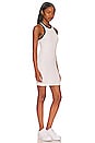 view 2 of 3 Kiki Rib Mini Dress in White & Indigo