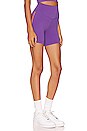 view 3 of 5 Amber Airweight High Waist Short in Iris & Mandarin