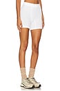 view 2 of 6 Theo Rib Short in White