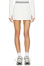 view 1 of 6 Kaia Active Rib Skort in White