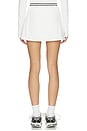view 4 of 6 Kaia Active Rib Skort in White