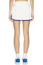 view 4 of 6 Ozzie Rigor Skort in White & Cobalt