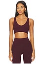 view 1 of 4 Airweight Scoop Back Sports Bra in Dark Cherry
