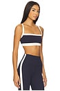 view 2 of 4 Monah Rigor Sports Bra in Indigo & Crme in Indigo & Creme