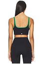 view 3 of 4 Cait Rigor Sports Bra in Black & Grass