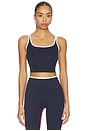 view 1 of 4 Cait Rigor Sports Bra in Indigo & White