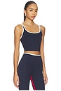 view 2 of 4 Cait Rigor Sports Bra in Indigo & White