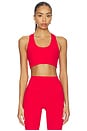view 1 of 4 Sara Airweight Sports Bra in Pirate Red