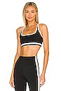 view 1 of 4 SUJETADOR DEPORTE BIANCA in Black & Vintage White