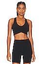 view 1 of 4 Airweight Ruched Sports Bra in Black