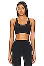 view 1 of 4 AIRWEIGHT 슬림 스트랩 스포츠 브라 in Black