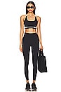 view 4 of 4 Miles Rigor Sports Bra in Black & White