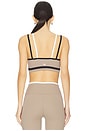 view 3 of 4 Eva Rigor Double Strap Bra in Latte & Black